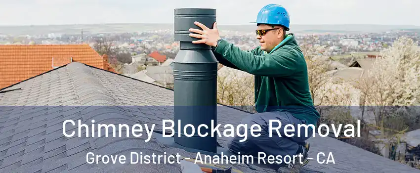 Chimney Blockage Removal Grove District - Anaheim Resort - CA