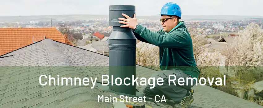 Chimney Blockage Removal Main Street - CA