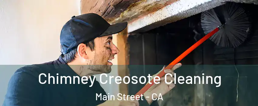 Chimney Creosote Cleaning Main Street - CA