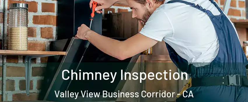 Chimney Inspection Valley View Business Corridor - CA
