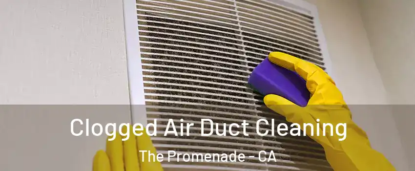 Clogged Air Duct Cleaning The Promenade - CA