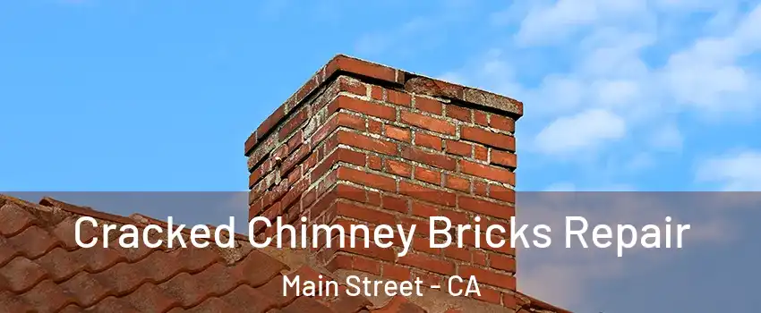 Cracked Chimney Bricks Repair Main Street - CA