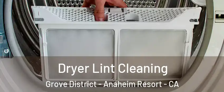 Dryer Lint Cleaning Grove District - Anaheim Resort - CA