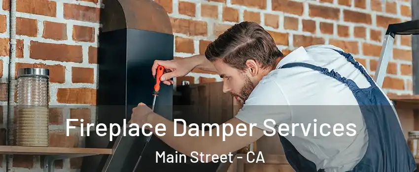 Fireplace Damper Services Main Street - CA