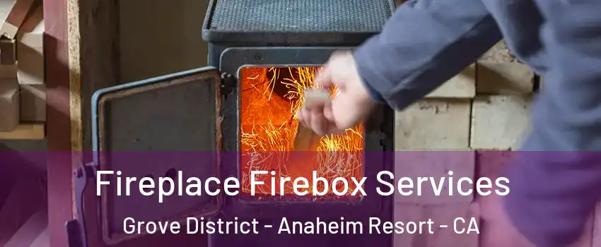 Fireplace Firebox Services Grove District - Anaheim Resort - CA