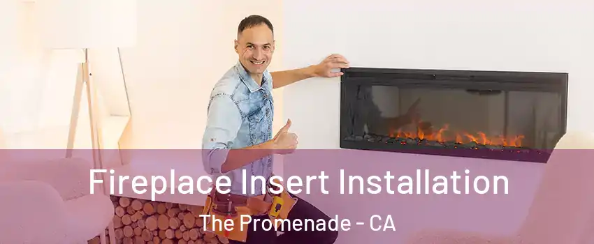 Fireplace Insert Installation The Promenade - CA