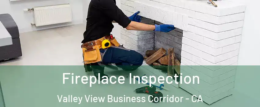 Fireplace Inspection Valley View Business Corridor - CA