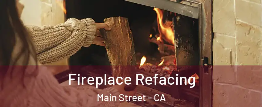 Fireplace Refacing Main Street - CA