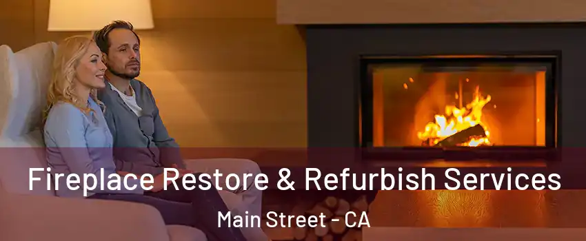 Fireplace Restore & Refurbish Services Main Street - CA