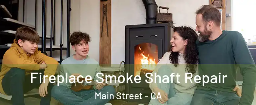 Fireplace Smoke Shaft Repair Main Street - CA
