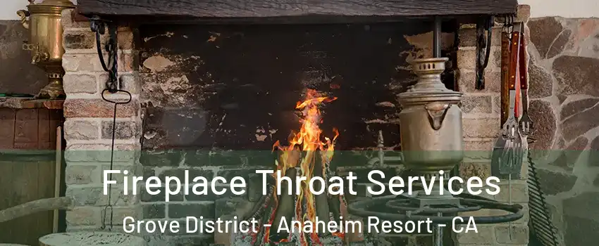 Fireplace Throat Services Grove District - Anaheim Resort - CA