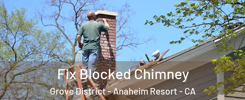 Fix Blocked Chimney Grove District - Anaheim Resort - CA