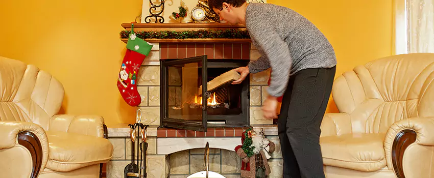 Gas to Wood-Burning Fireplace Conversion Services in Main Street, California
