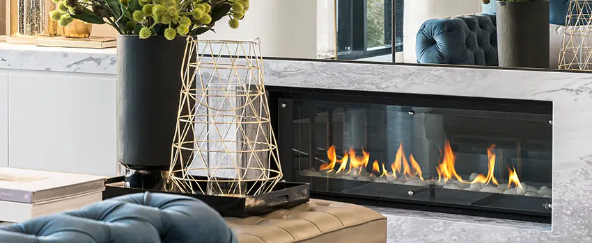 Custom Fireplace Crystals in Grove District - Anaheim Resort, California
