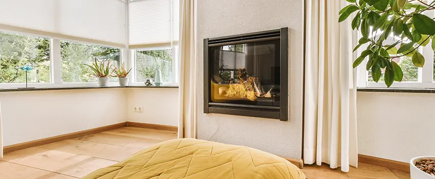 Residential Fireplace Ceramic Glass Installation in Grove District - Anaheim Resort, CA