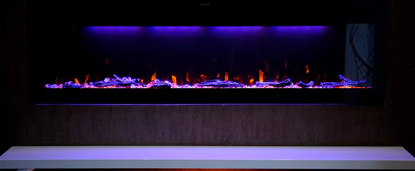 Dynamic Flame Color Fireplace Installation in Grove District - Anaheim Resort, CA