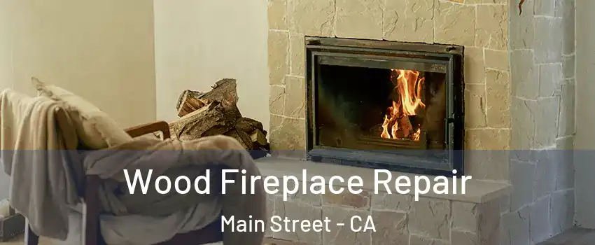 Wood Fireplace Repair Main Street - CA