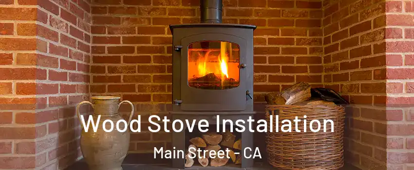 Wood Stove Installation Main Street - CA